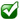 green tick